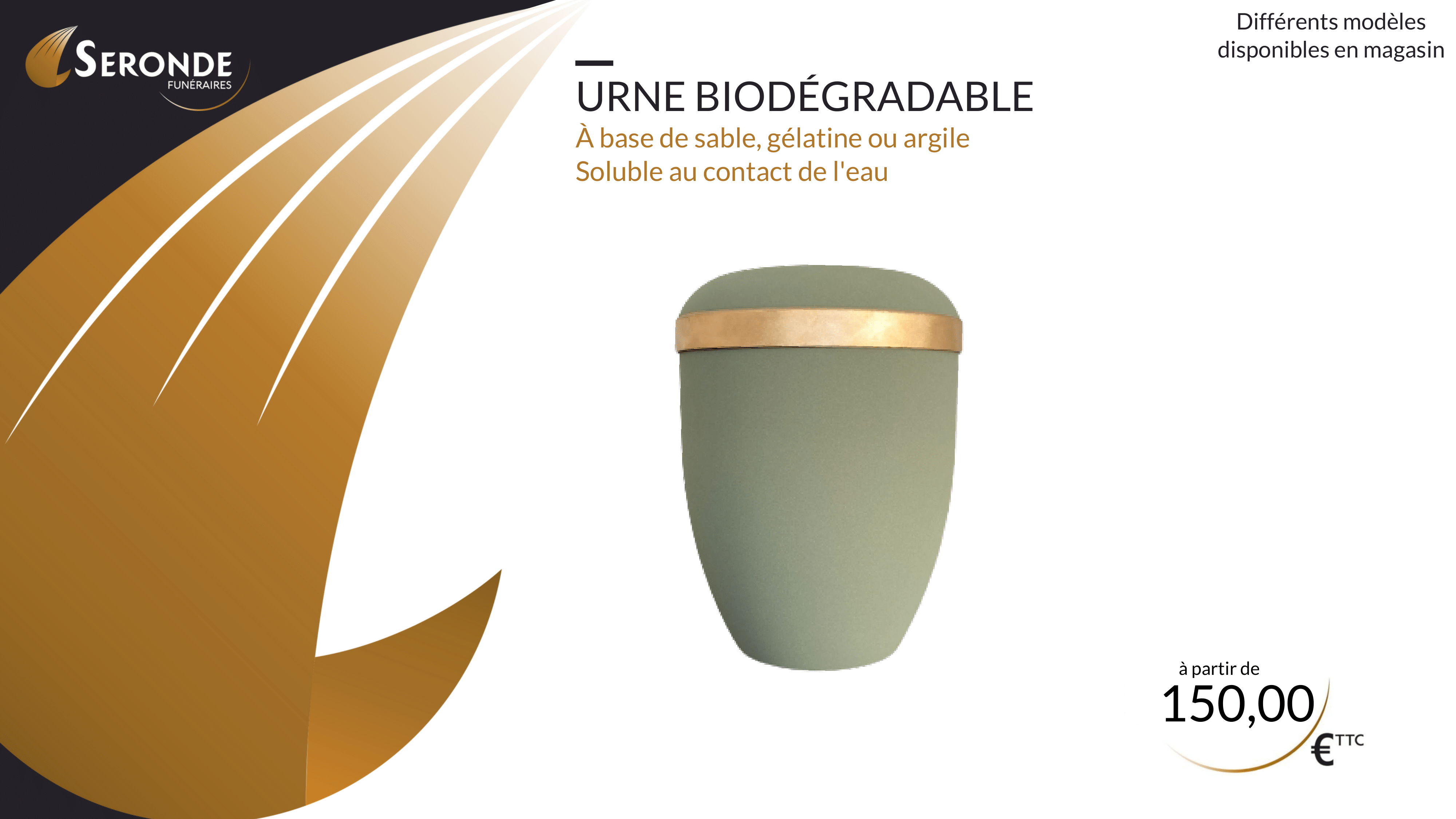 Urne biodégradable